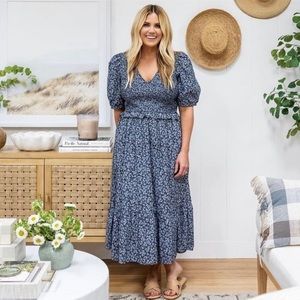 Women’s Puff Sleeve Smocked Dress AS WORN BY SHEA MCGEE